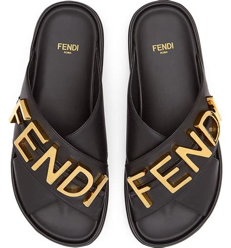 fendi platform slides